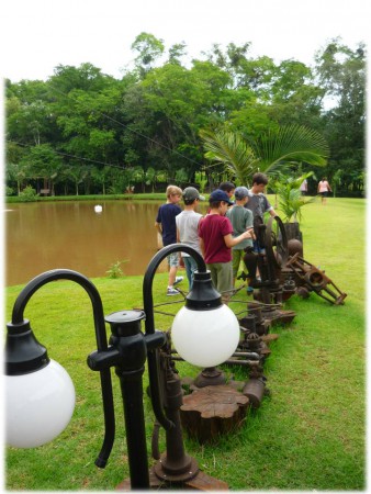 máquinas que "eles" nunca viram funcionando....